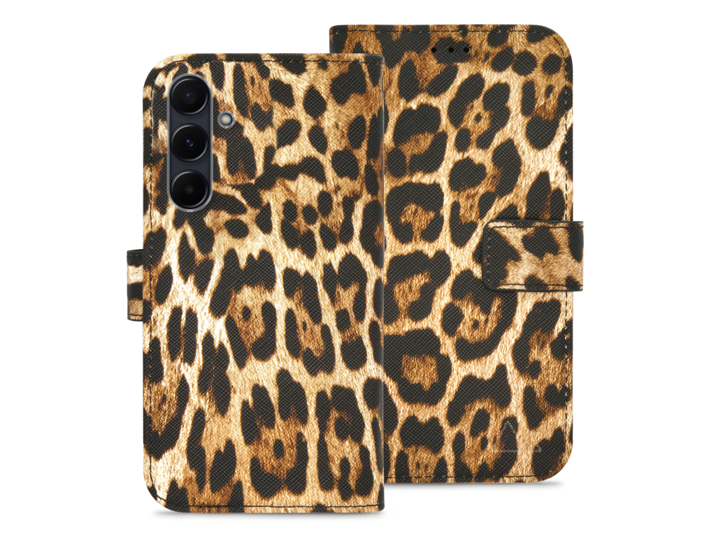 My Style Flex Wallet for Samsung Galaxy A35 5G Wild Leopard
