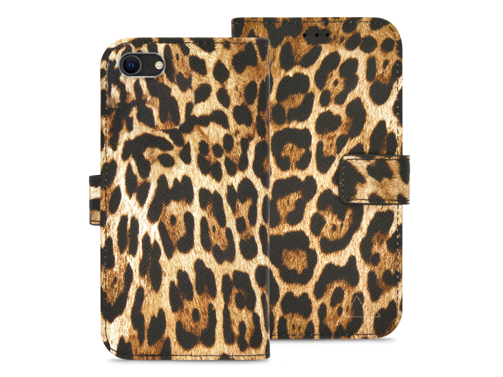 My Style Flex Wallet for Apple iPhone 6/6s/7/8/SE (2020/2022) Wild Leopard