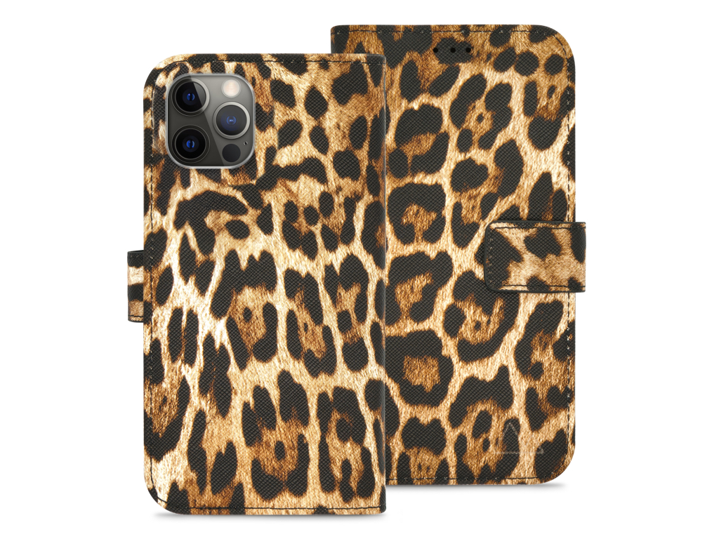 My Style Flex Wallet for Apple iPhone 12/12 Pro Wild Leopard