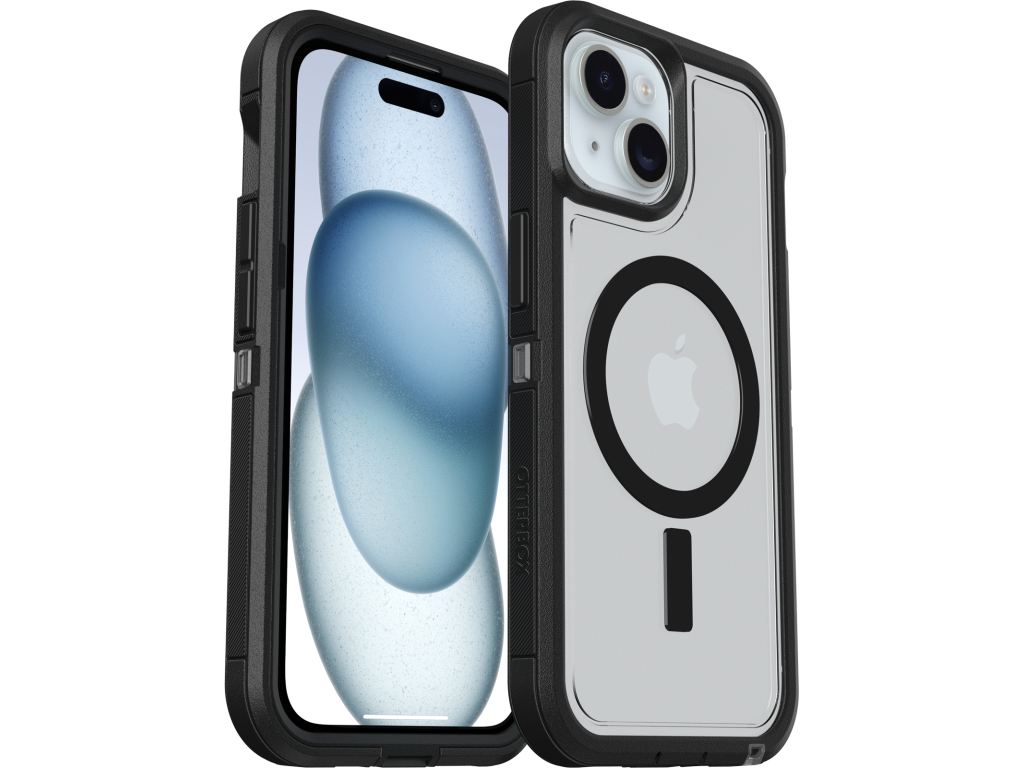 OtterBox Defender Series XT with Magnets Apple iPhone 13/14/15/16e Clear/Black