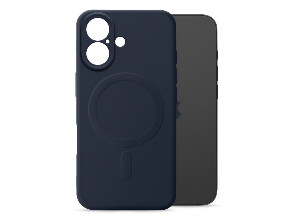 My Style Protective Flex Magsafe Compatible Case for Apple iPhone 16 Midnight Blue