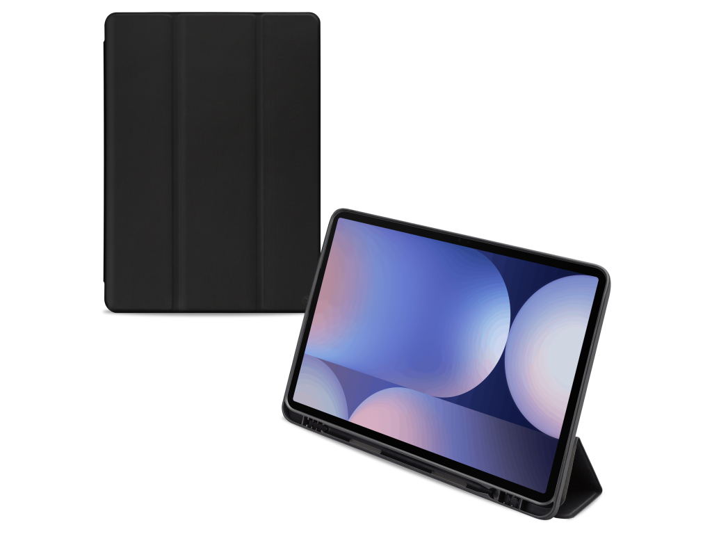 Mobilize Solid Folio Case for Samsung Galaxy Tab S9+/S9 FE+/S10+ 12.4 Black