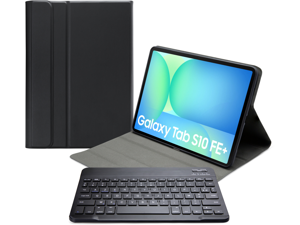 Mobilize Detachable Bluetooth Keyboard Case Samsung Galaxy Tab S10 FE+ 13.1 Black AZERTY