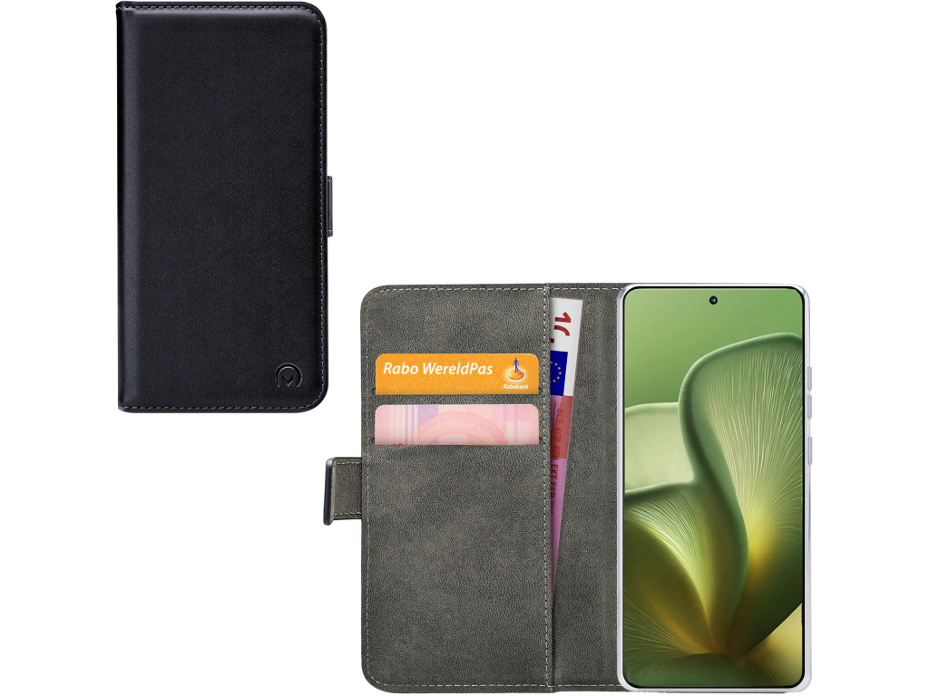 Mobilize Classic Gelly Wallet Book Case Motorola Edge 60 Black