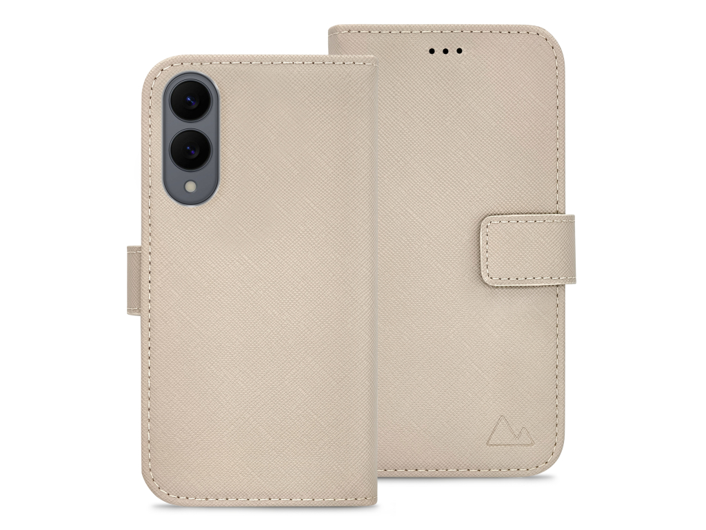 My Style Flex Wallet for Samsung Galaxy S25 Edge 5G Warm Taupe