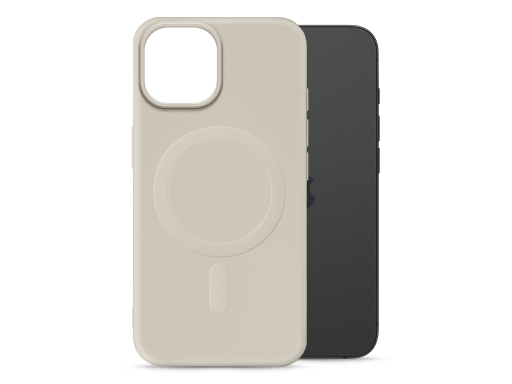 My Style Protective Flex Magsafe Compatible Case for Apple iPhone 13/14/15 Antique White