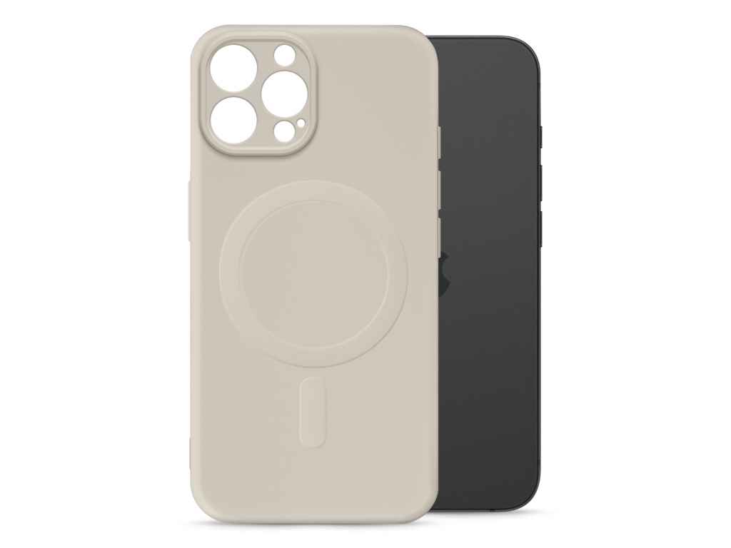My Style Protective Flex Magsafe Compatible Case for Apple iPhone 16 Pro Max Antique White