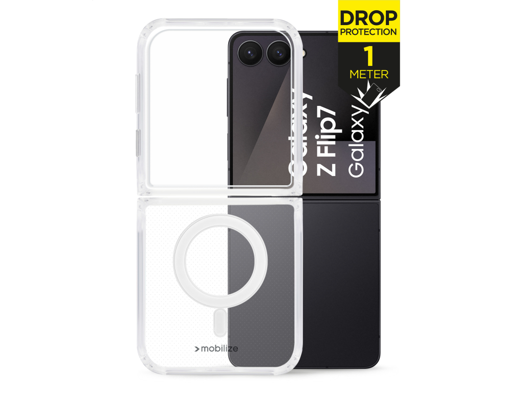 Mobilize Magsafe Compatible Naked Protection Case for Samsung Galaxy Z Flip7 5G Clear