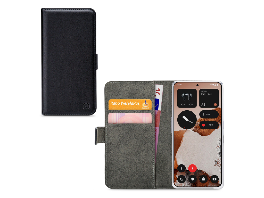 Mobilize Classic Gelly Wallet Book Case Nothing CMF Phone (2) Pro Black