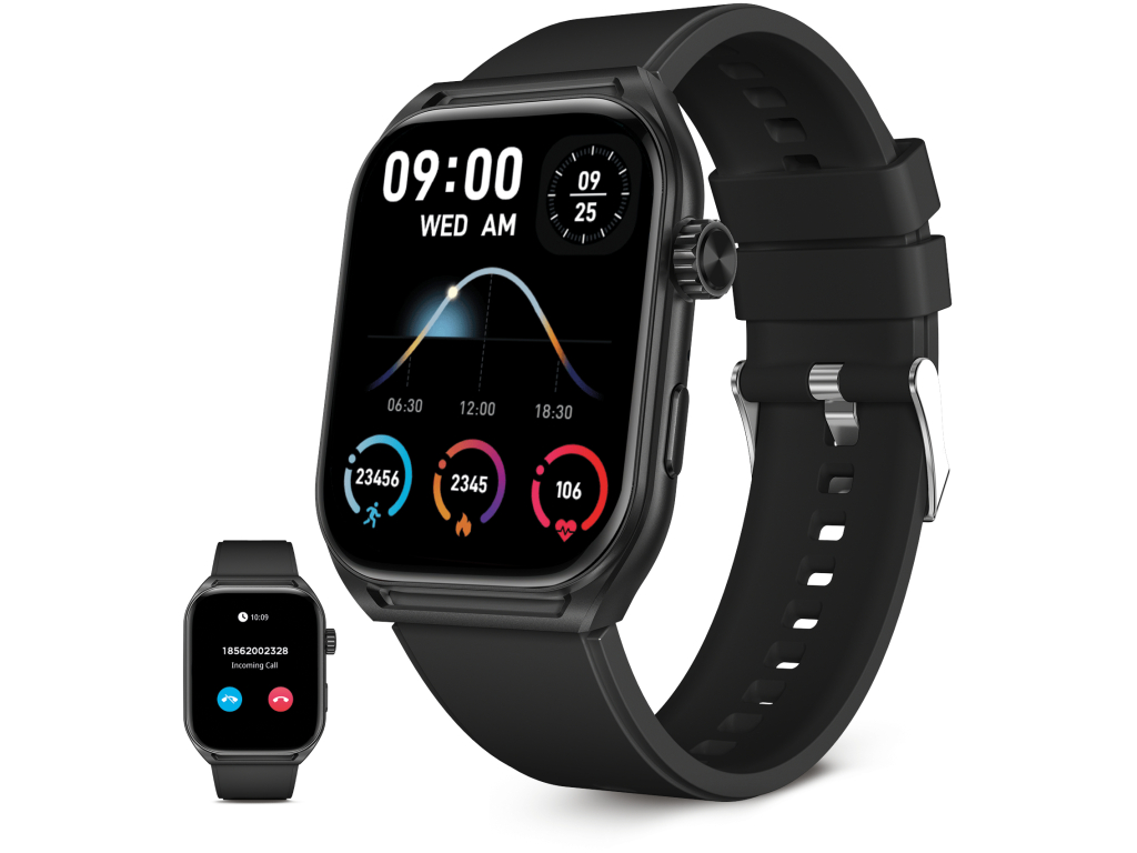 KSIX Urban Move Smartwatch Black