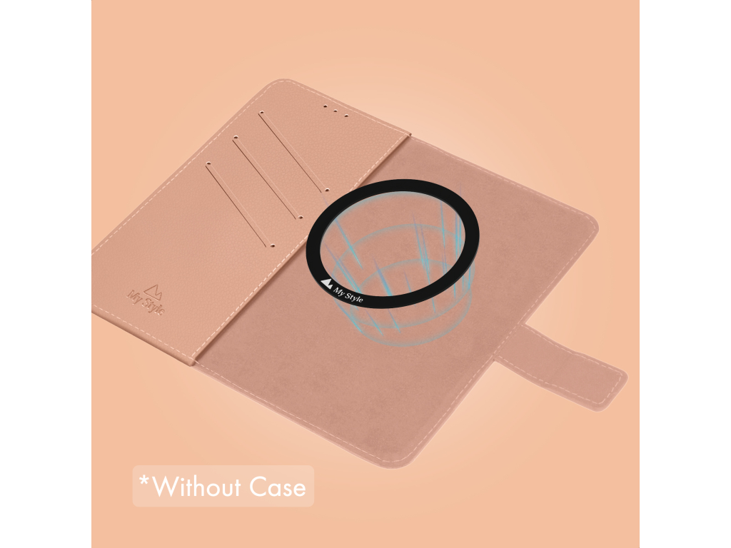 My Style Universal MagSafe Compatible Wallet - Soft Pink 6.3