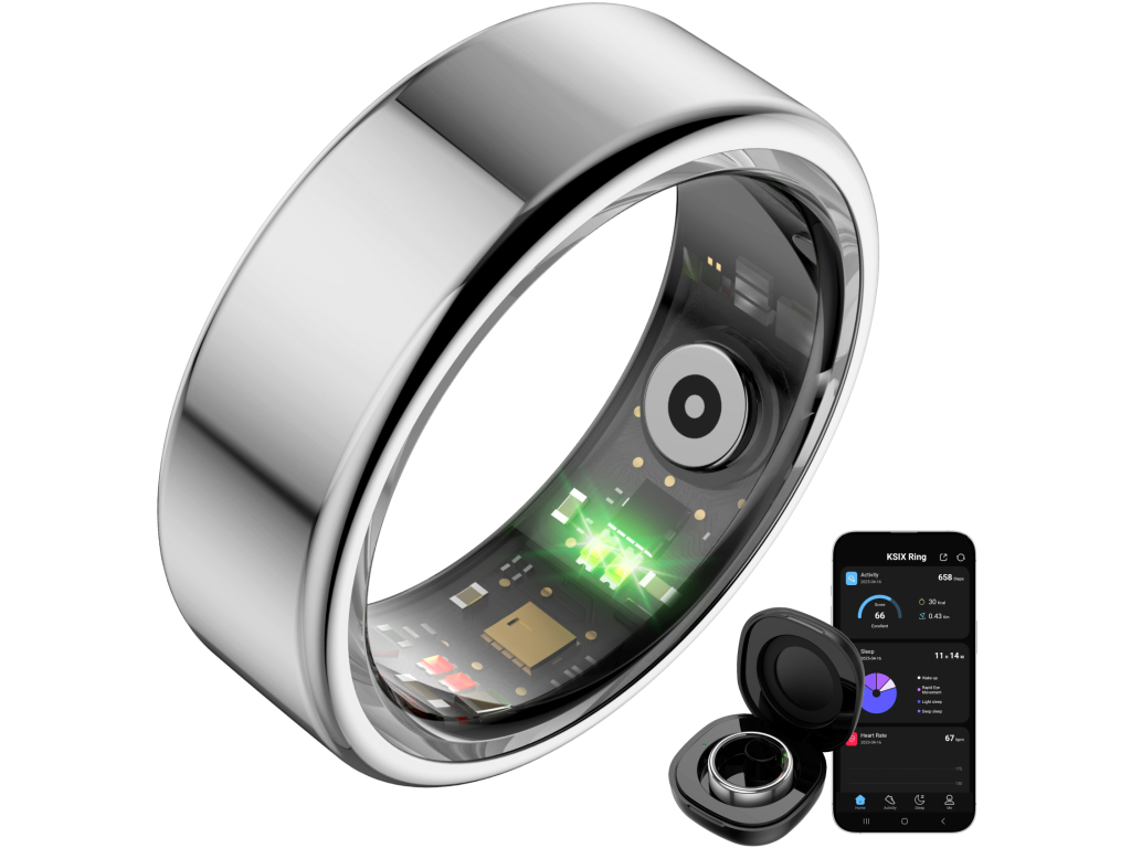 KSIX Smart Ring Silver M