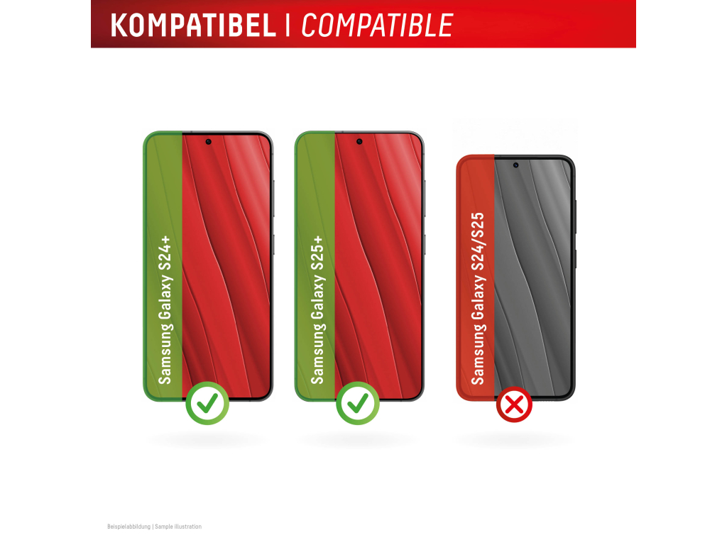 DISPLEX Real Glass Samsung Galaxy S24+/S25+