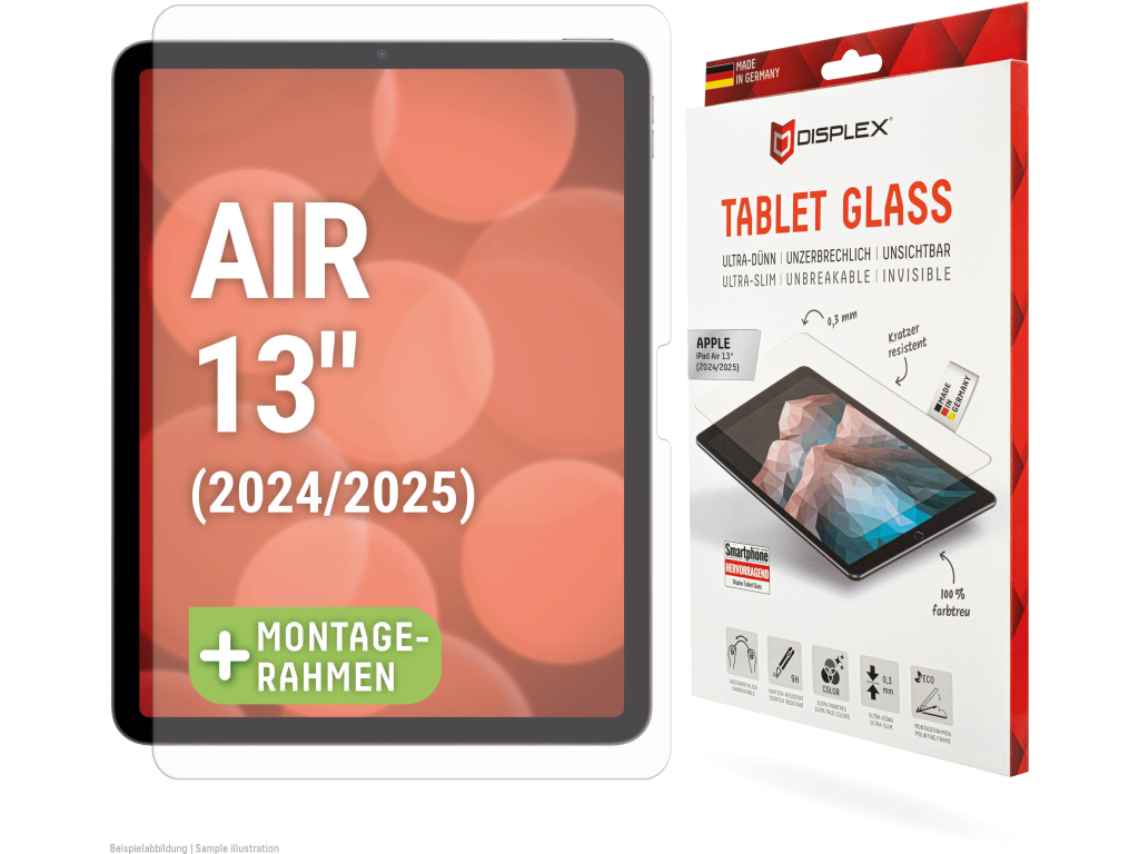 DISPLEX Real Glass Apple iPad Air 13 (2024)