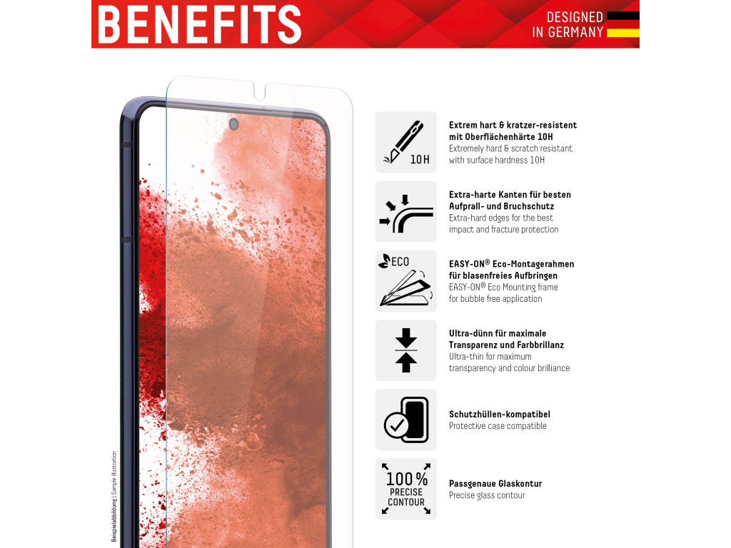 DISPLEX Real Glass Samsung Galaxy S22 5G