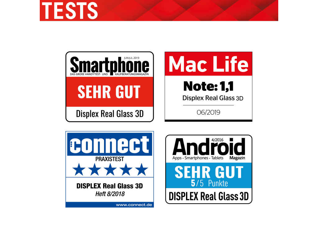 DISPLEX Real Glass FC Apple iPhone X/Xs/11 Pro