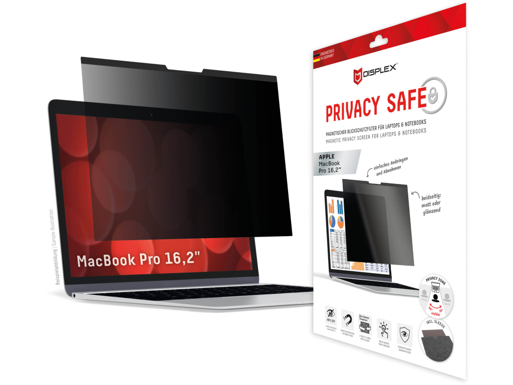 DISPLEX Privacy Safe Magnetic MacBook Pro 16.2inch