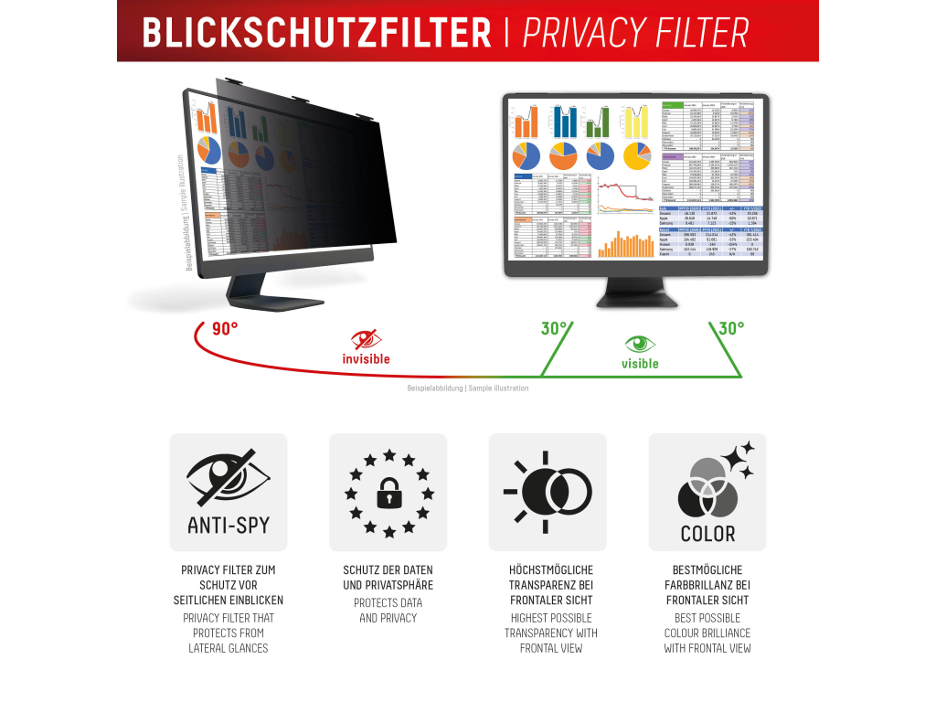 DISPLEX Privacy Safe Desktop Uni 21.5inch (16:9)