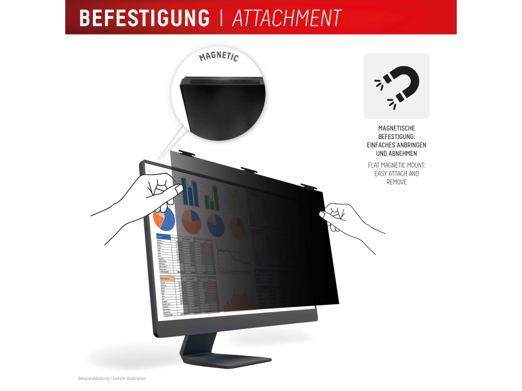 DISPLEX Privacy Safe Desktop Uni 27inch (16:9)