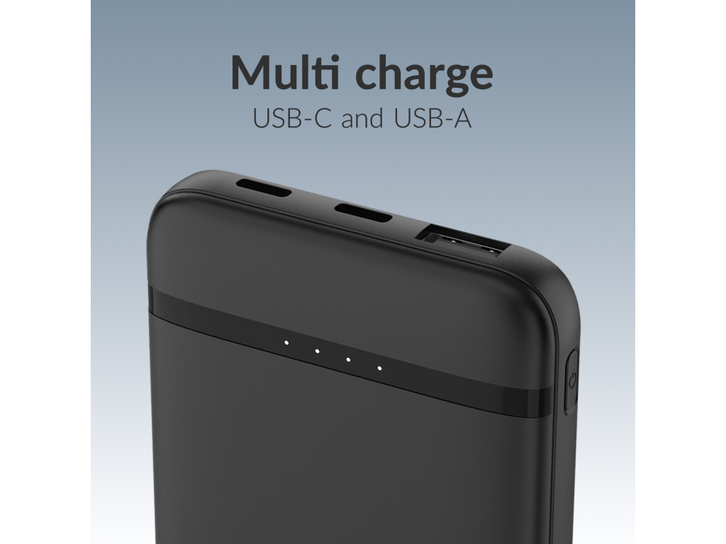 Mobilize Power Bank 5000mAh 10W Black