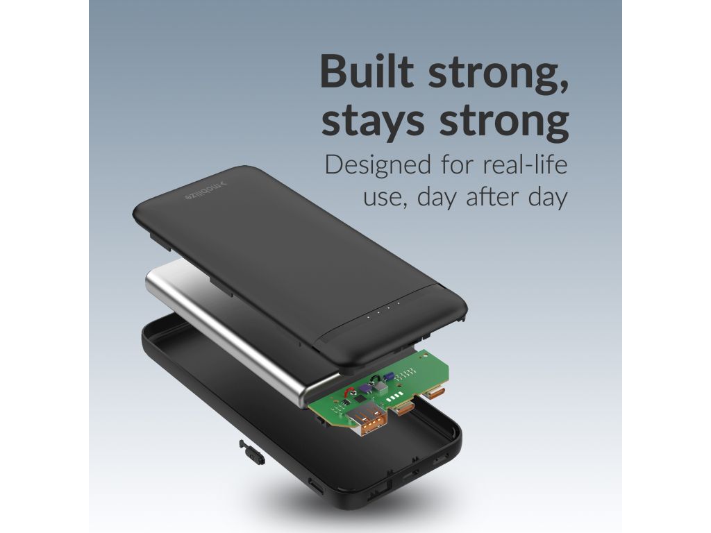 Mobilize Power Bank 10000mAh PD 20W Black