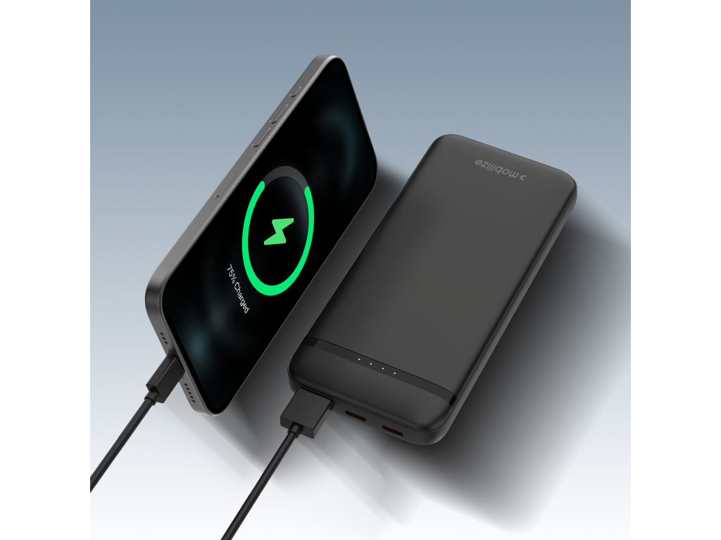 Mobilize Power Bank 10000mAh PD 20W Black