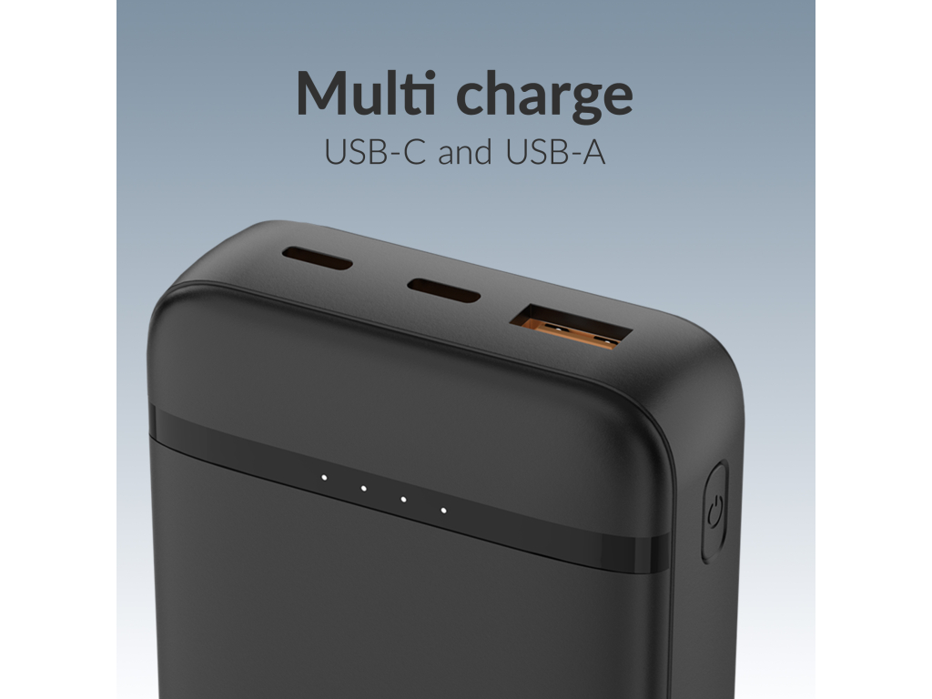 Mobilize Power Bank 20000mAh PD 20W Black