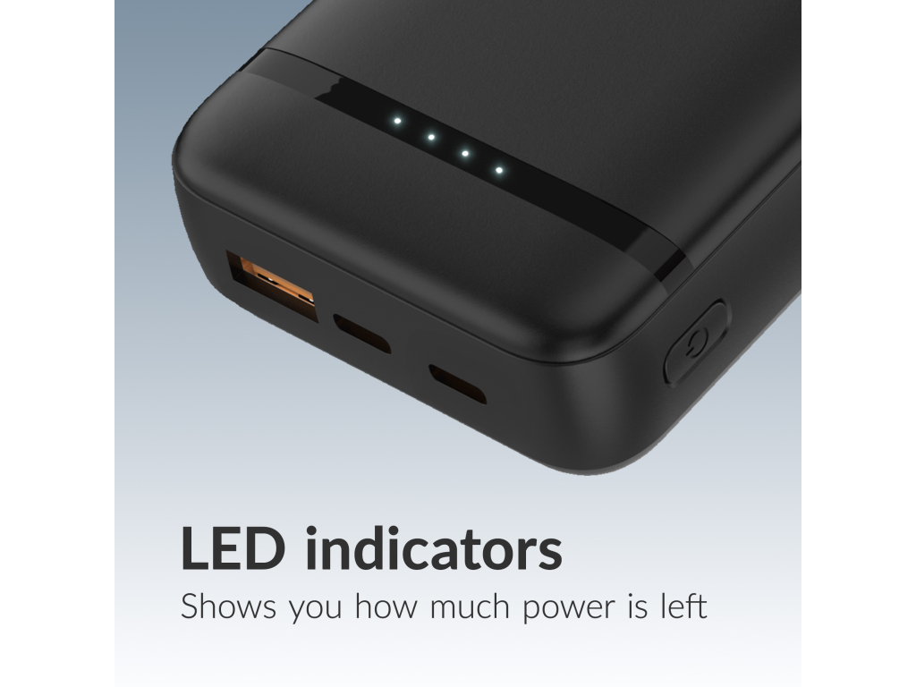 Mobilize Power Bank 20000mAh PD 20W Black
