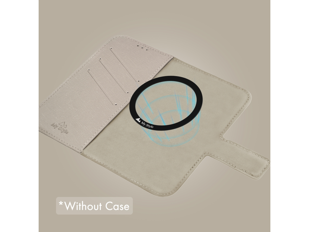 My Style Universal MagSafe Compatible Wallet - Warm Grey 6.8