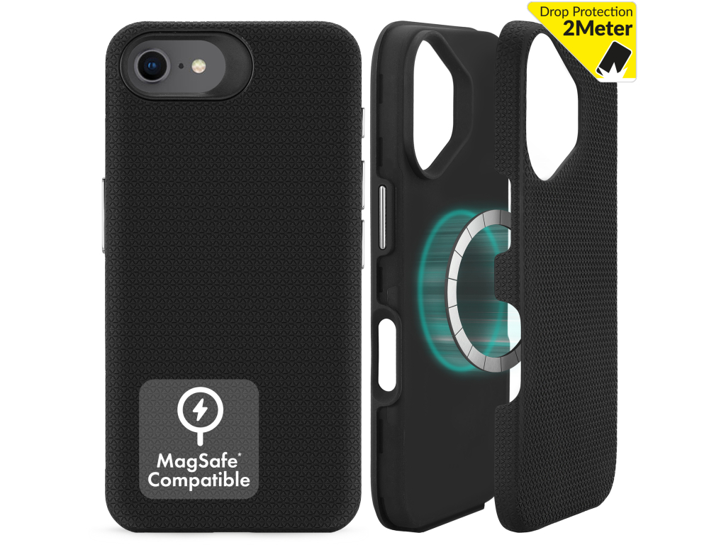 My Style Magsafe Tough Case for Apple iPhone 6/6S/7/8/SE (2020/2022) Black