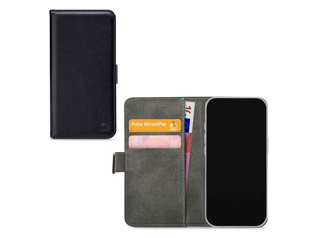 Mobilize Classic Gelly Wallet Book Case Apple iPhone 17 Black
