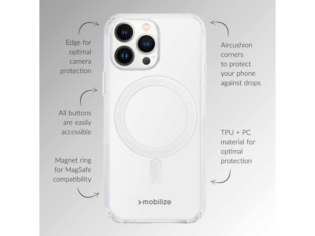 Mobilize Naked Protection Case Apple iPhone 17 Clear