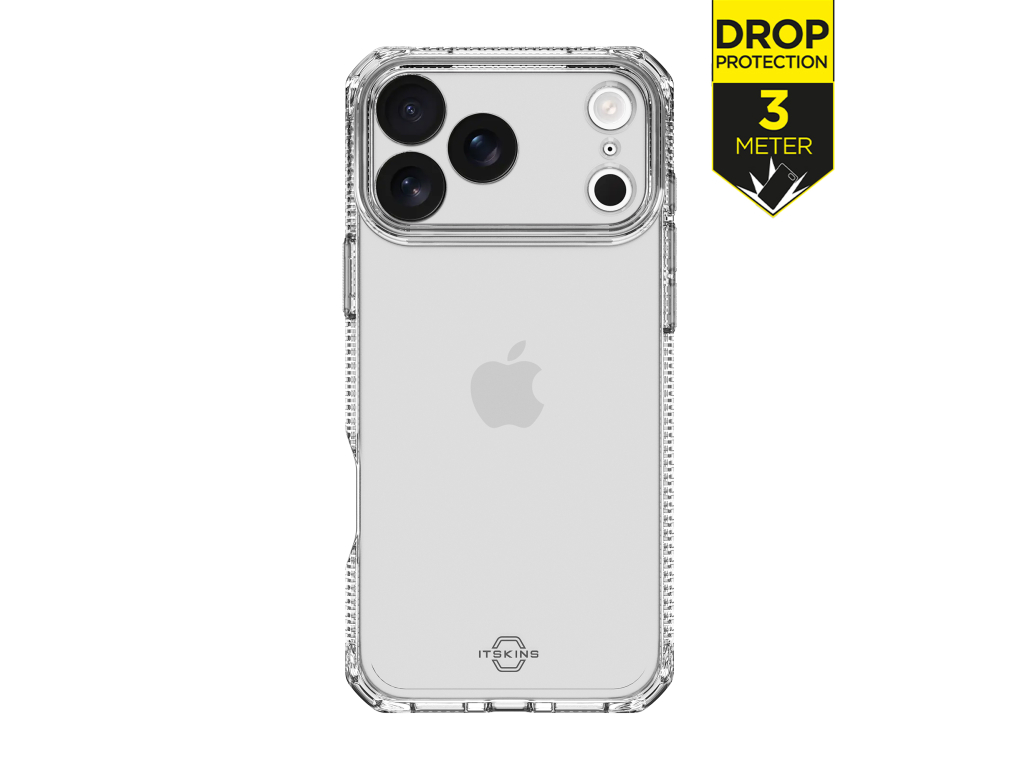 ITSKINS Level 2 SpectrumClear_R for Apple iPhone 17 Pro Max/18 Pro Max Transparent