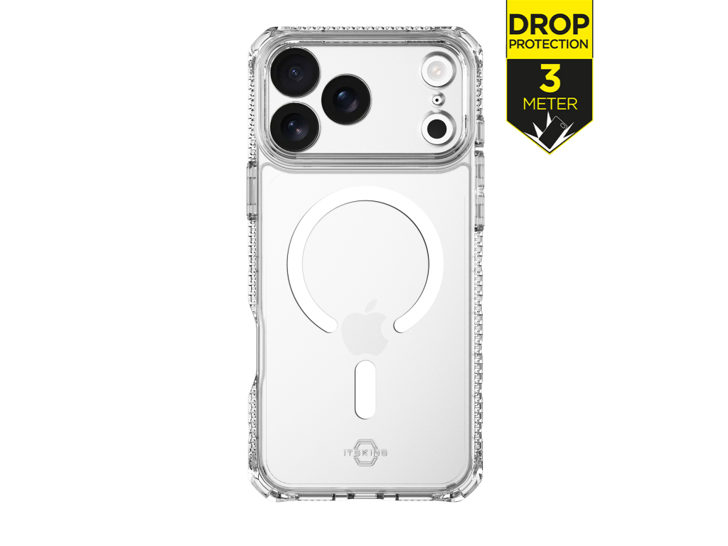ITSKINS Level 2 HybridMagClear_R for Apple iPhone 17 Pro Max/18 Pro Max Transparent