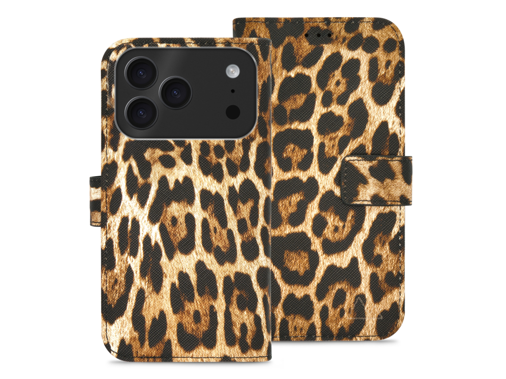 My Style Flex Wallet for Apple iPhone 17 Pro Wild Leopard