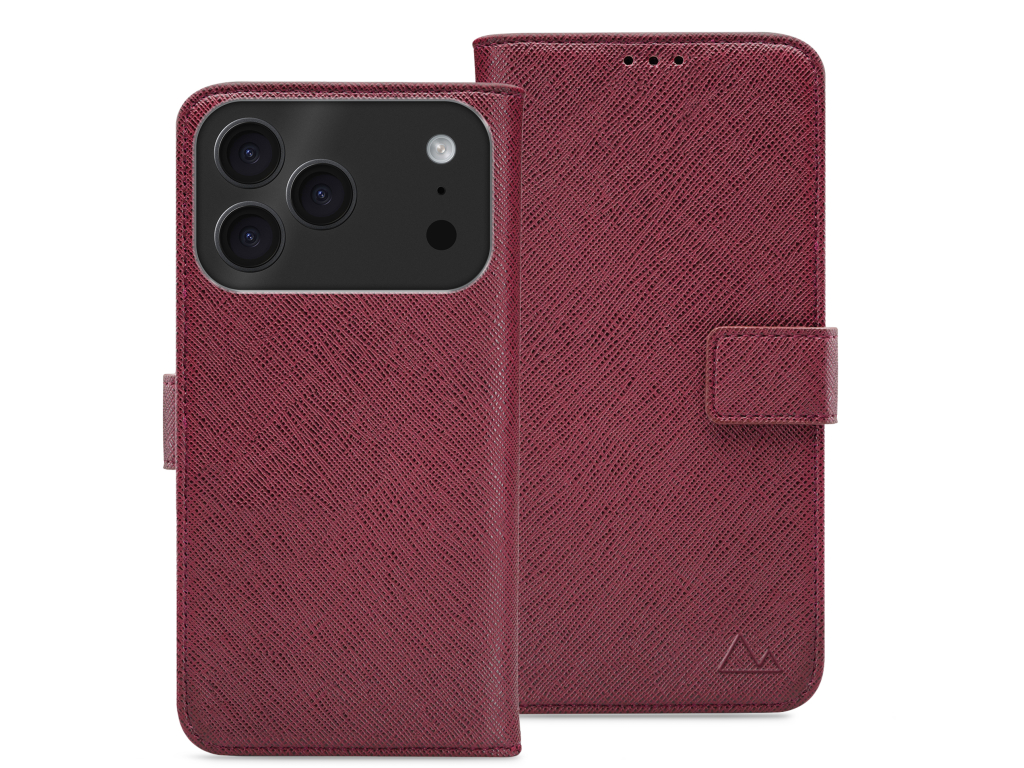 My Style Flex Wallet for Apple iPhone 17 Pro Bordeaux