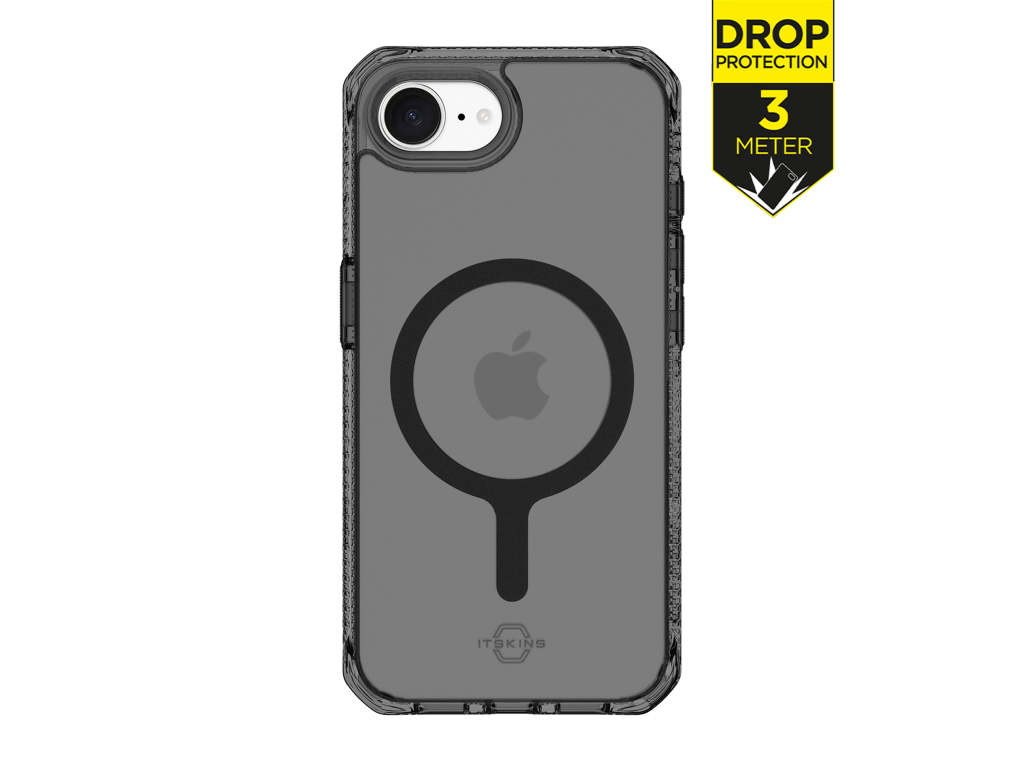 ITSKINS Level 2 HybridMagFrost_R for Apple iPhone 16e/17e Black