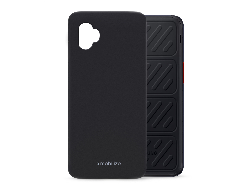 Mobilize Rubber Gelly Case Samsung Galaxy Xcover7 Pro 5G Matt Black