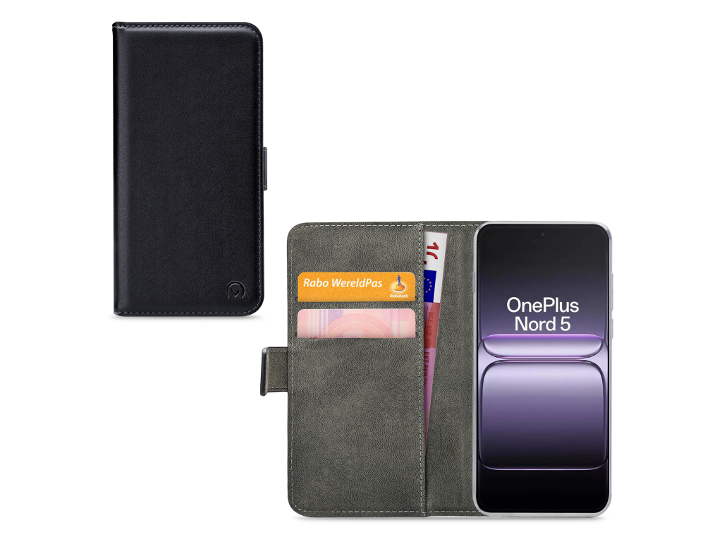 Mobilize Classic Gelly Wallet Book Case OnePlus Nord 5 Black