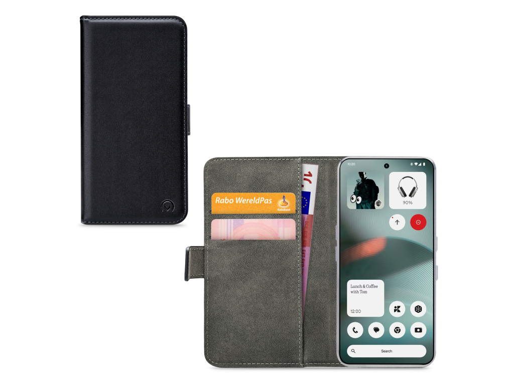 Mobilize Classic Gelly Wallet Book Case Nothing Phone (3) Black