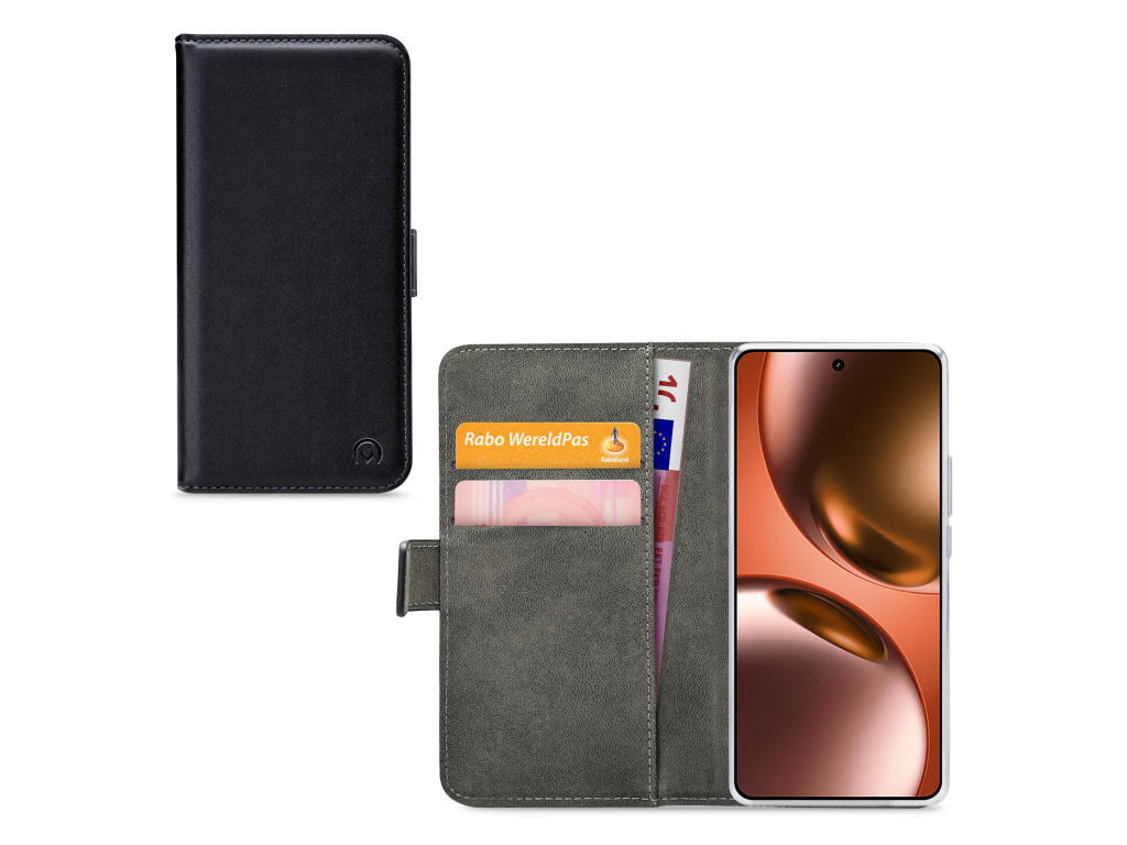 Mobilize Classic Gelly Wallet Book Case realme GT 7/GT 7T Black