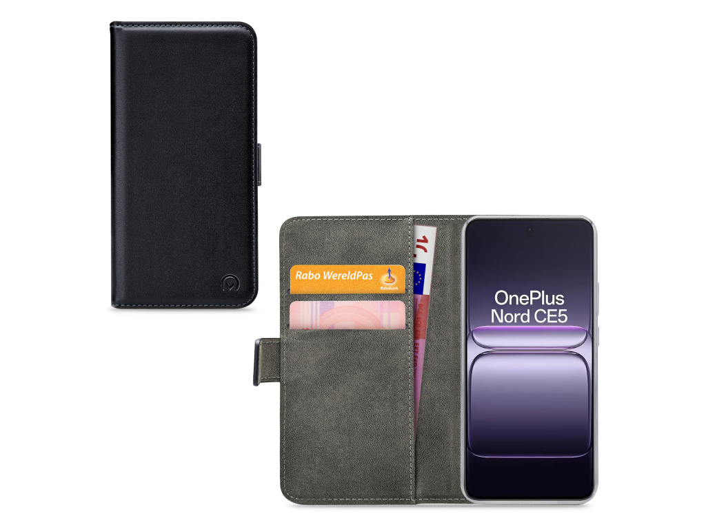 Mobilize Classic Gelly Wallet Book Case OnePlus Nord CE5 Black