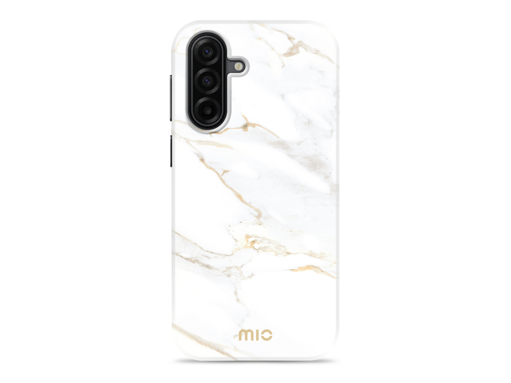 MIO White Marble Magsafe Compatible for Samsung A17 (4G/5G)/A18 5G