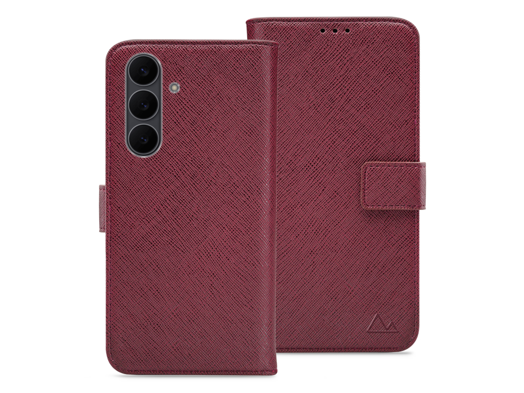 My Style Flex Wallet for Samsung Galaxy S25 FE 5G Bordeaux