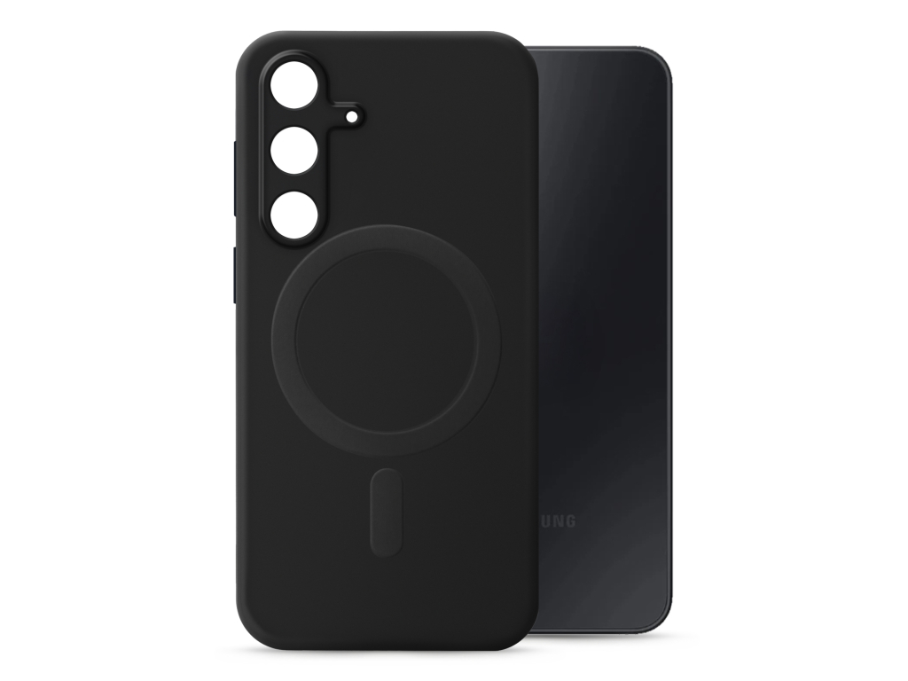 My Style Protective Flex Magsafe Compatible Case for Samsung Galaxy S25 FE 5G Black
