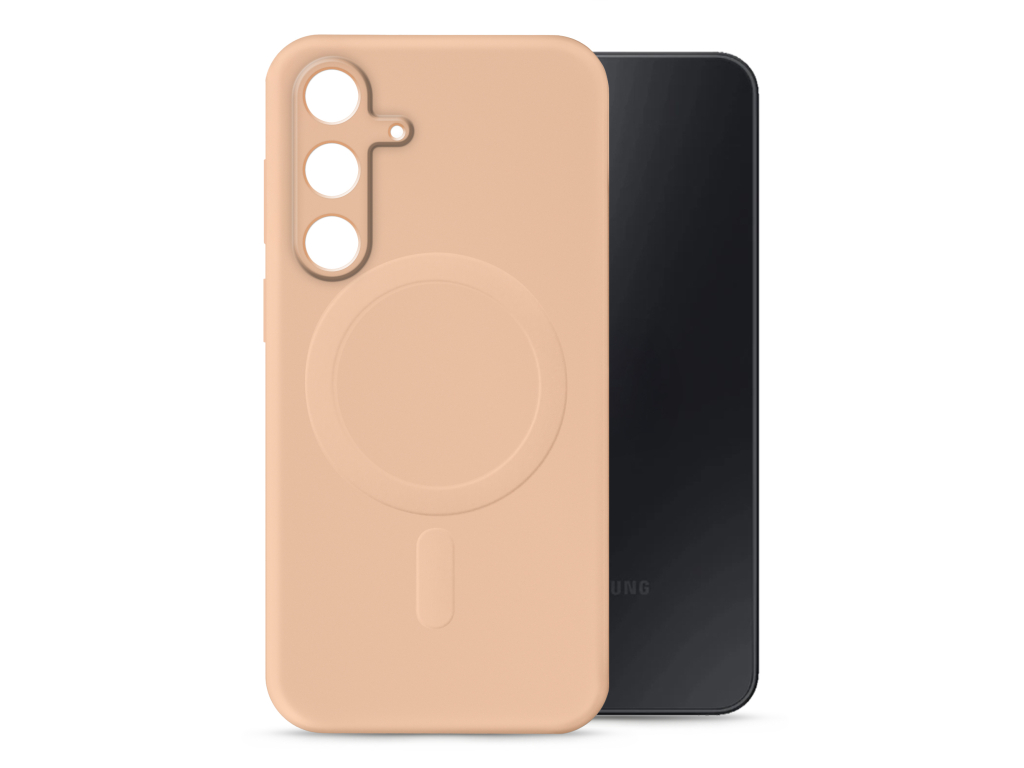 My Style Protective Flex Magsafe Compatible Case for Samsung Galaxy S25 FE 5G Soft Pink