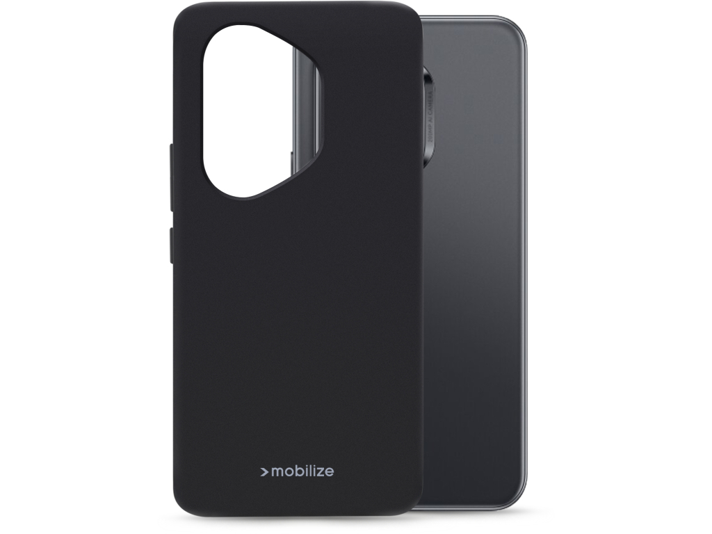 Mobilize Rubber Gelly Case Honor 400 Pro Matt Black