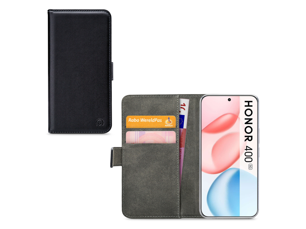 Mobilize Classic Gelly Wallet Book Case Honor 400 Black