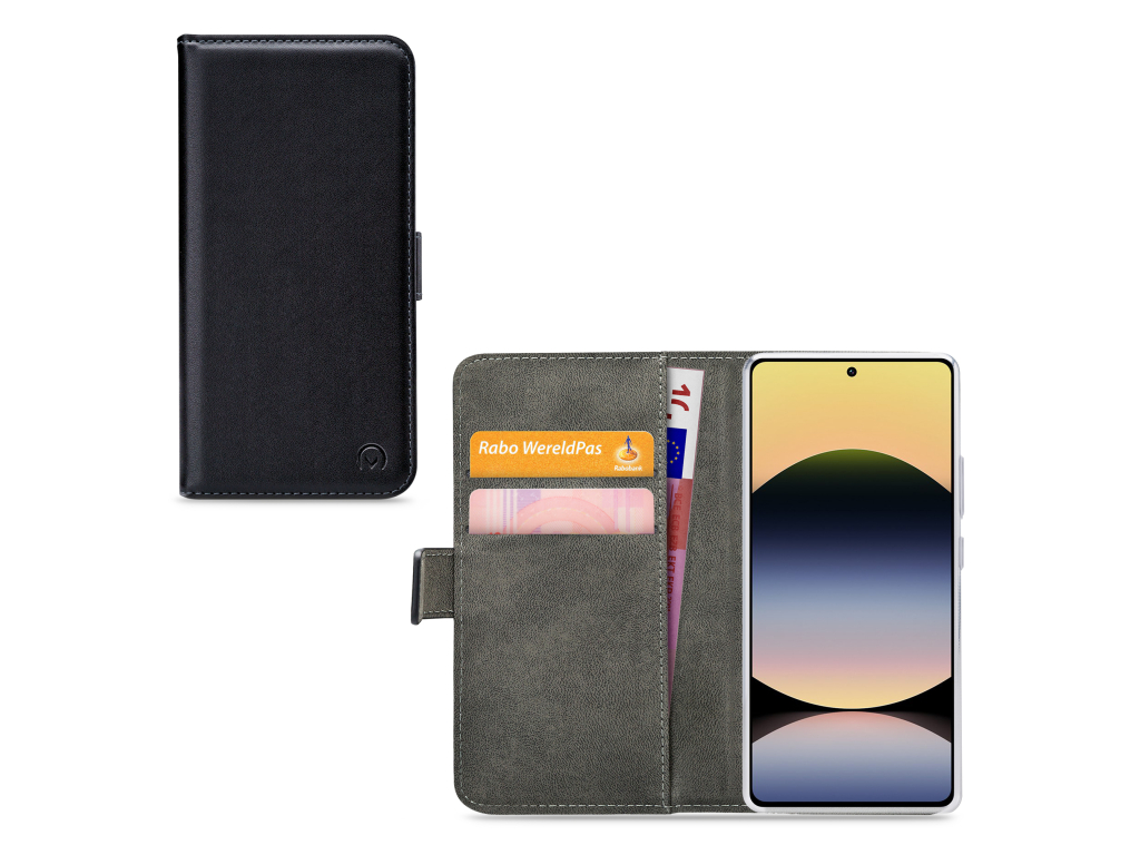 Mobilize Classic Gelly Wallet Book Case Xiaomi Redmi Note 14S Black