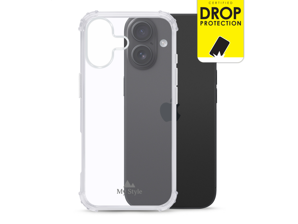 My Style Protective Flex Case for Apple iPhone 17 Clear